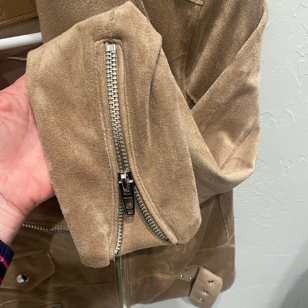 Anthropologie BlankNYC suede Moto jacket - Picture 6 of 13